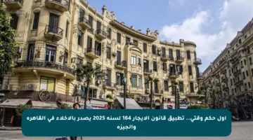 أول حكم وقتي.. تطبيق قانون الإيجار 164 لسنة 2025 يصدر بالإخلاء في القاهرة والجيزة